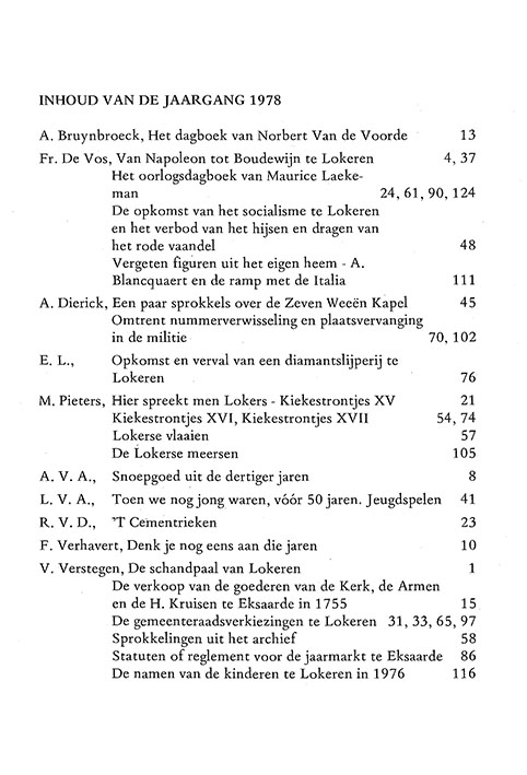 tijdschrift1978 0inhoud