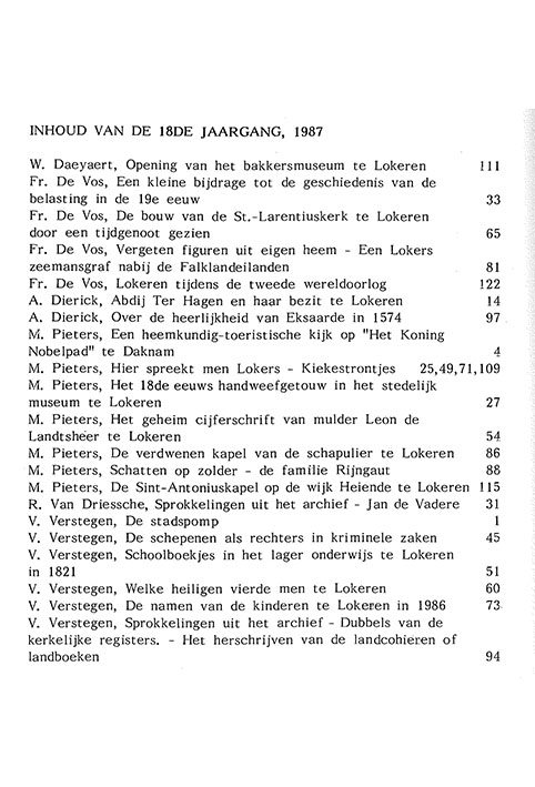 tijdschrift1987 0inhoud