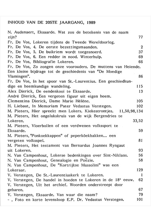 tijdschrift1989 0inhoud